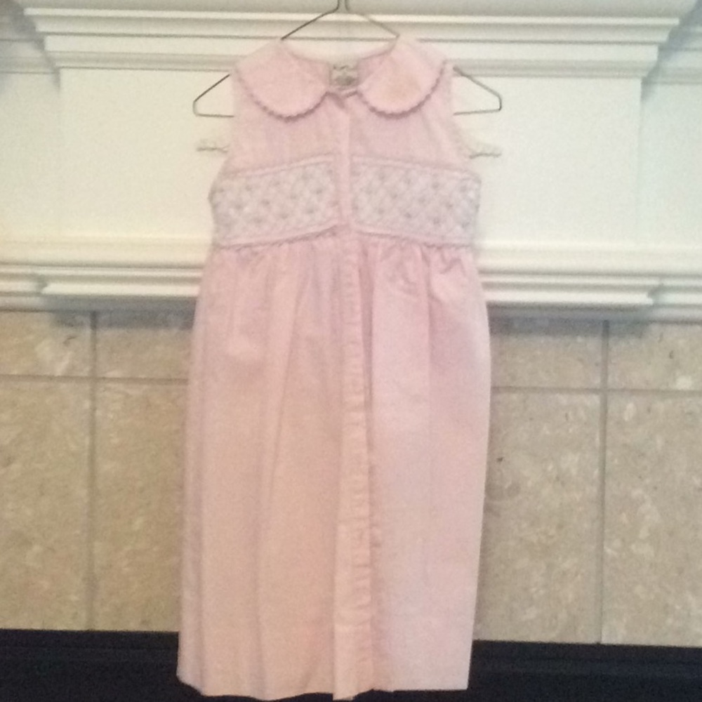 Pink Smock Dress